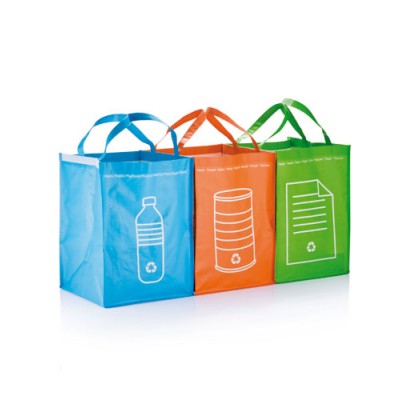 Loooqs '3' Recycle Bags